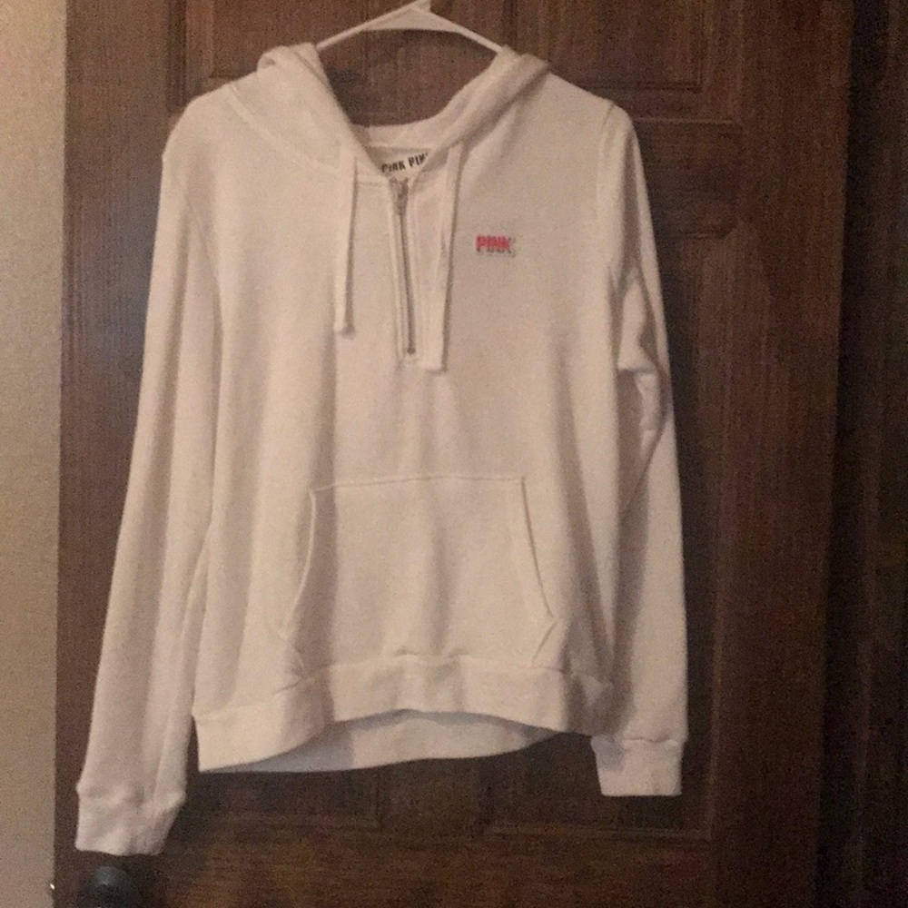 White Victoria’s Secret PINK hoodie
